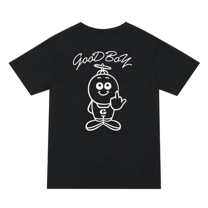 グッボイくん　カーシヴロゴT